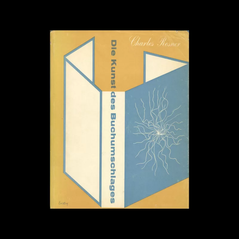 Die Kunst des Buchumschlages, Gerd Hatje, 1954. Cover design by Alvin Lustig