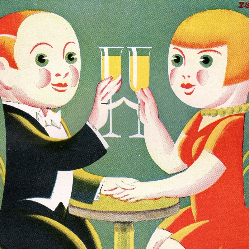 Dieffenbach Punch Brandy and Liqueur Advertisement, Valentin Zietara