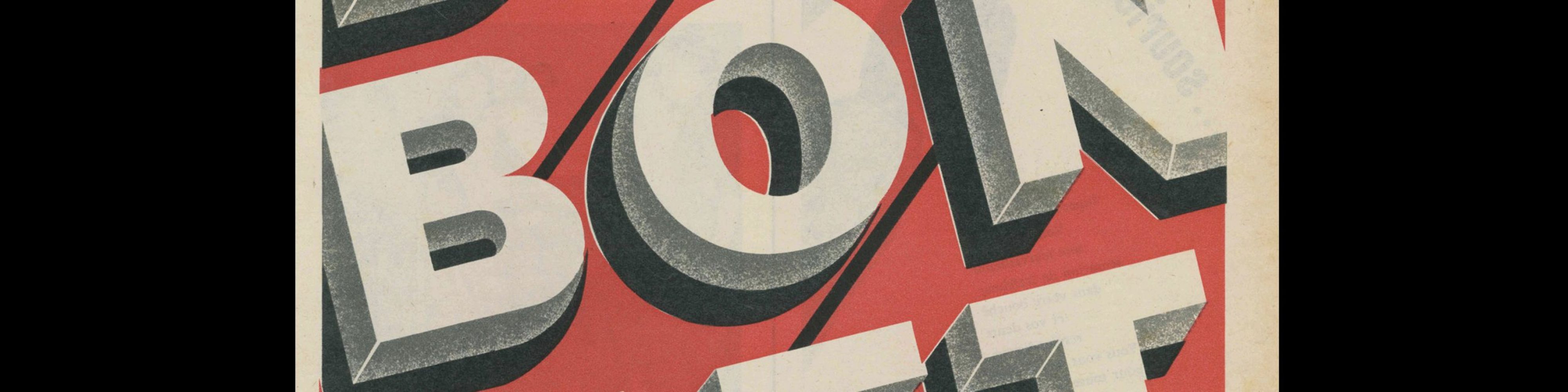 Dubonnet, Press Advertisement, 1956. Designed by Virtel