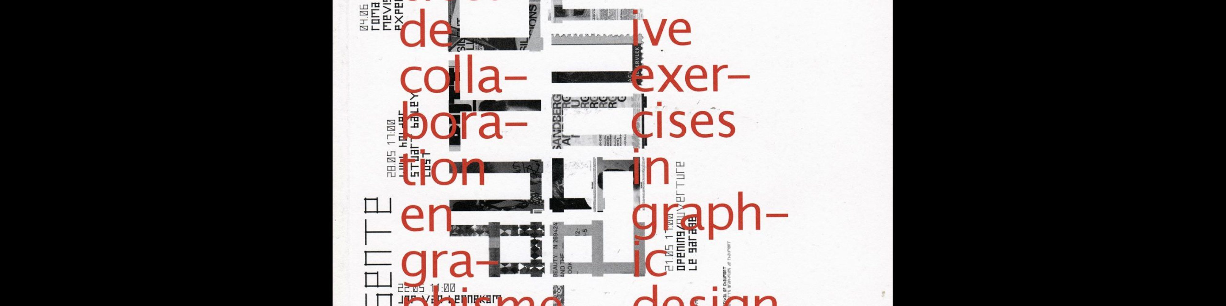 Dutch Resource Collaborative Exercises in Graphic Design, 2005 | Werkplaats Typografie