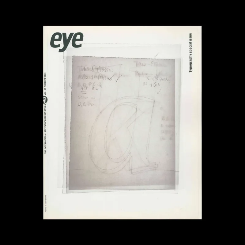 Eye, Issue 040, Summer 2001