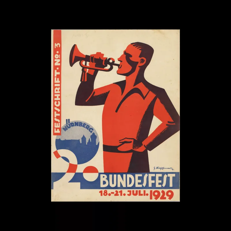 Festschrift No. 3 - 2. Bundesfest Nürnberg 18.-21. Juli 1929
