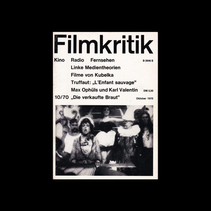 Filmkritik, October 1970