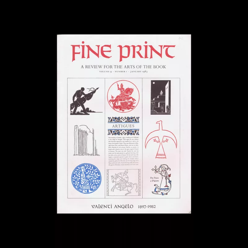 Fine Print, Vol 9, No 1, 1983