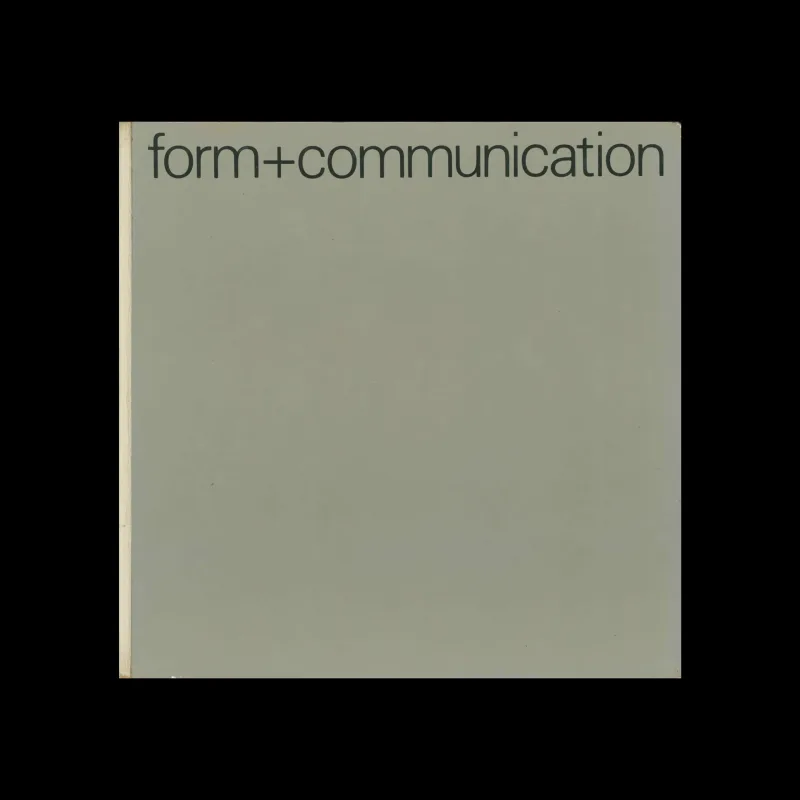 Form + Communication, ABC Verlag, 1974