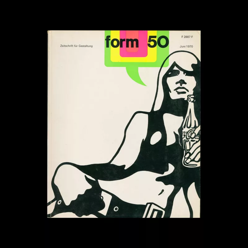 Form, Internationale Revue 50, June 1970. Designed by Karl Heinz Krug