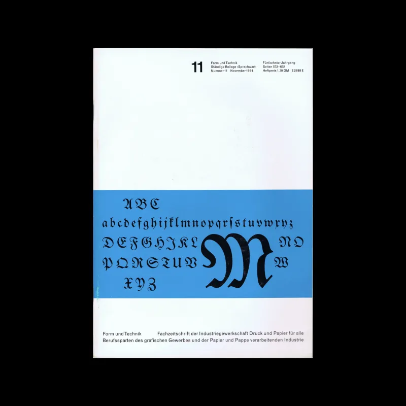 Form und Technik, Vol 15, No. 11, November 1964