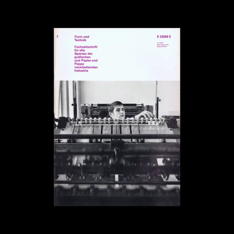 Form und Technik, Vol 20, No. 07, July 1969