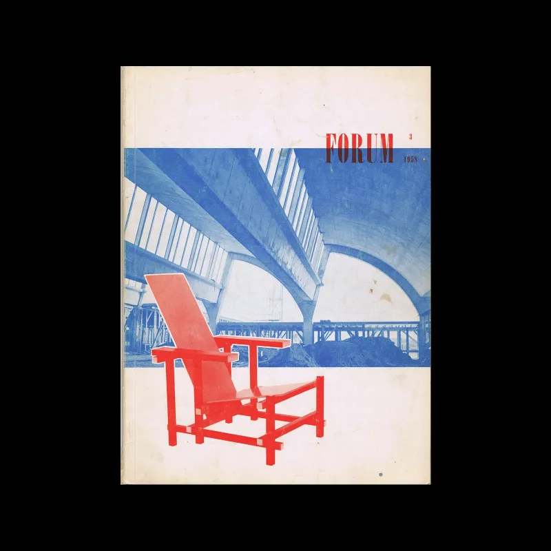 Forum, Vol 13. No. 03, 1958. Design by Gert Boon