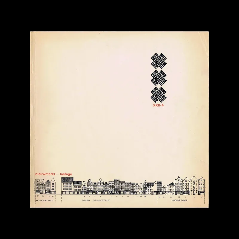 Forum, Vol 22. No. 04, 1970. Design by Kees Nieuwenhuijzen