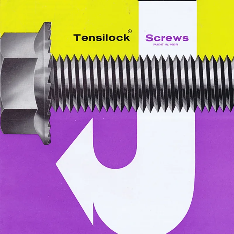 GKN, Tensilock Self Locking Hex Screws, Brochure, 1960's