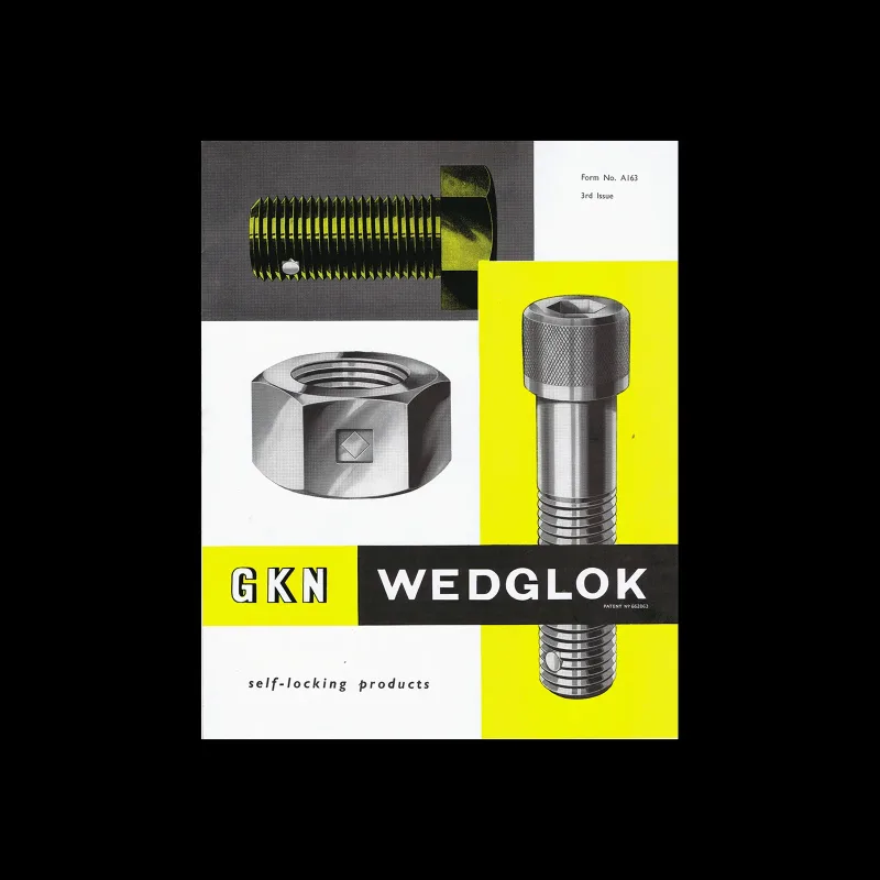 GKN, Wedglok Self Locking Nuts & Bolts, Brochure, 1962