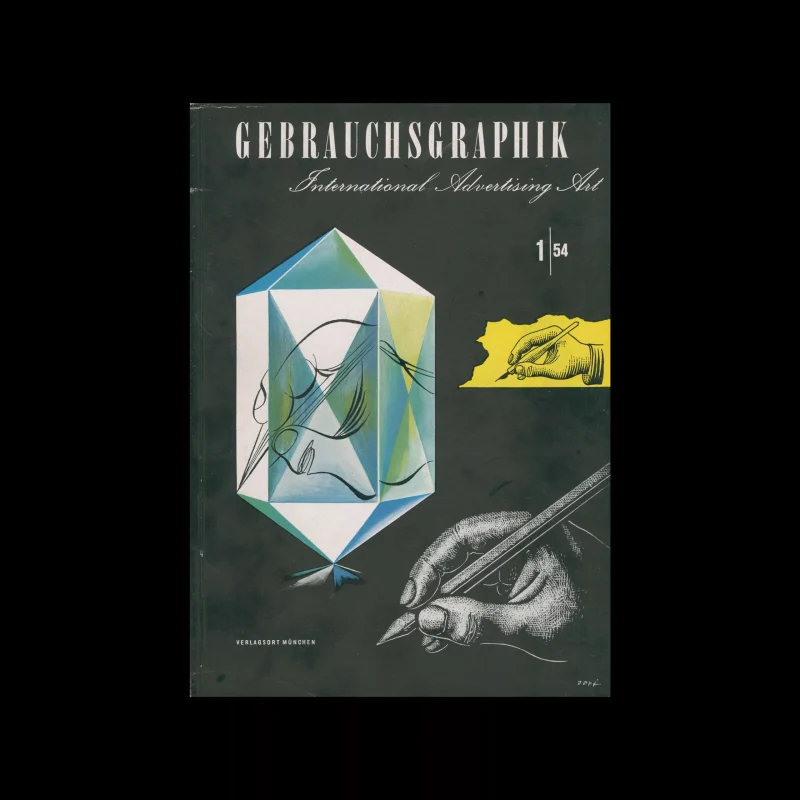 Gebrauchsgraphik, 01, 1954