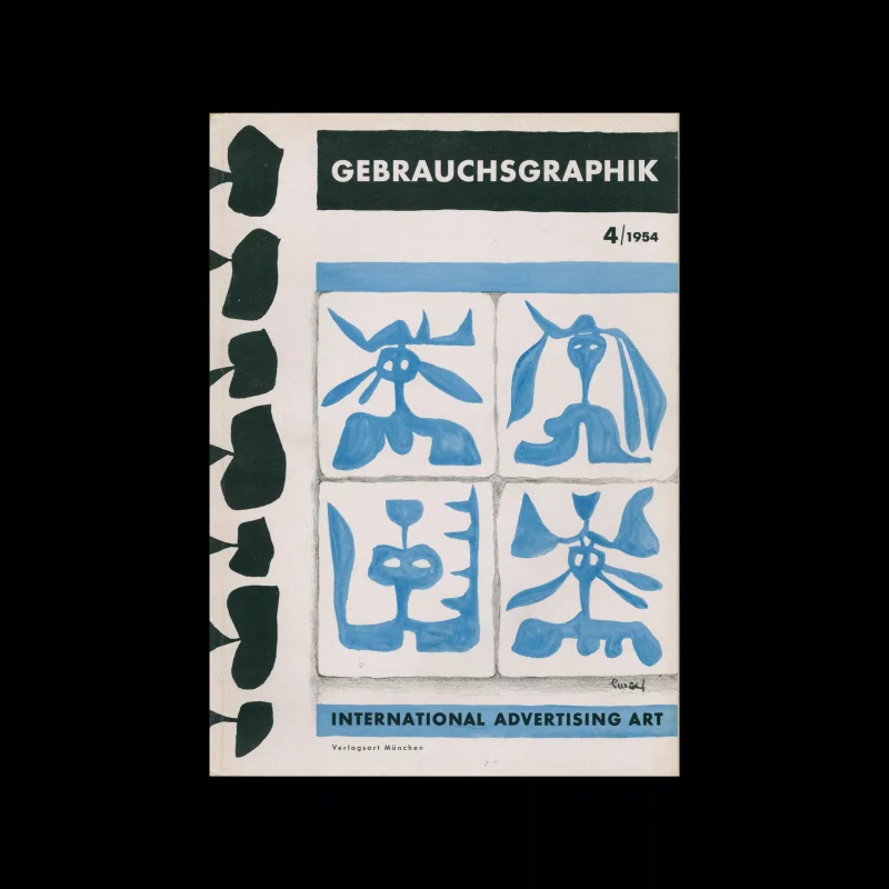 Gebrauchsgraphik, 04, 1954