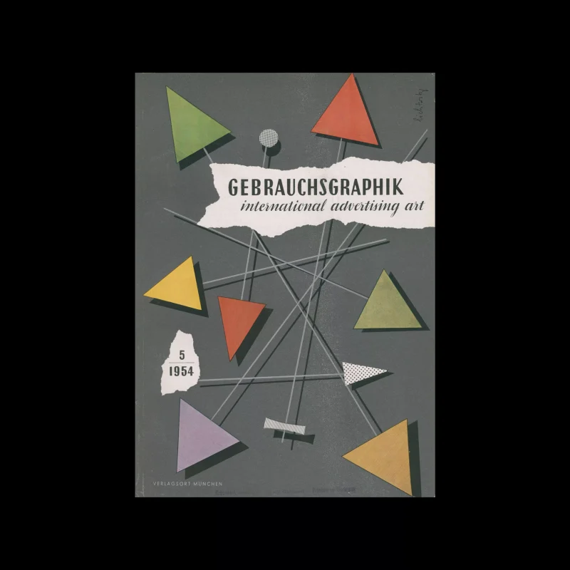Gebrauchsgraphik, 05, 1954