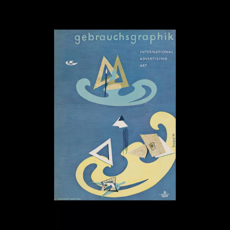 Gebrauchsgraphik, 08, 1951