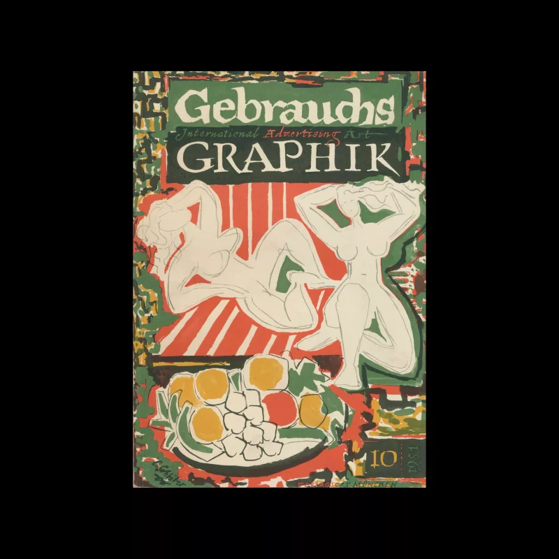 Gebrauchsgraphik, 10, 1951