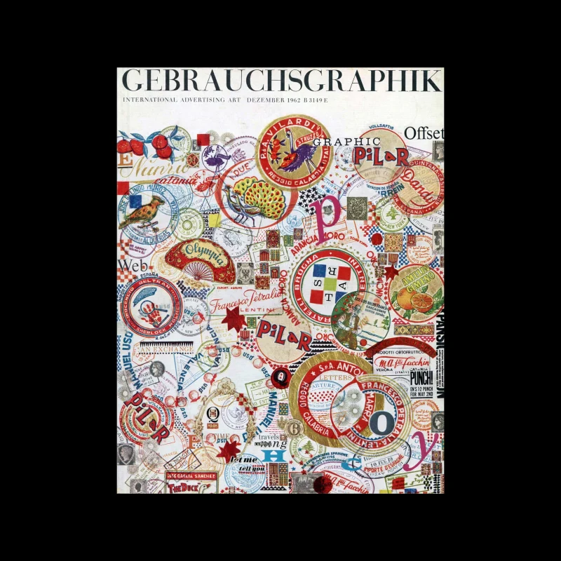 Gebrauchsgraphik, 12, 1962