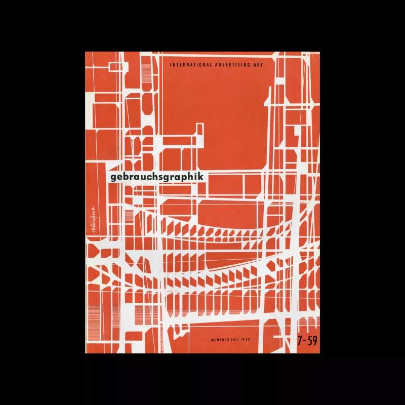 Gebrauchsgraphik, 7, 1959