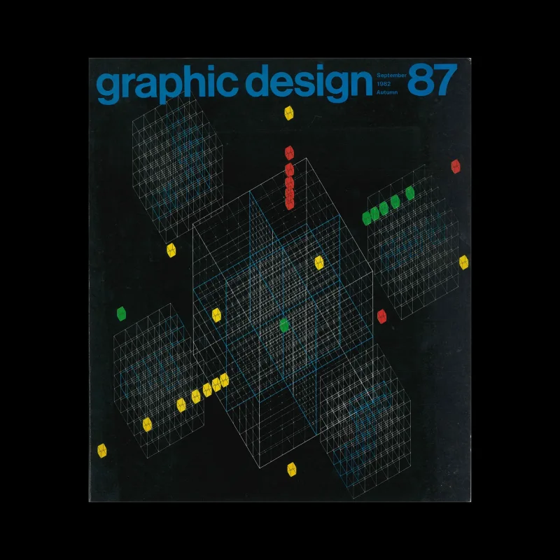 Graphic Design 87, 1982. Cover design by Ikko Tanaka