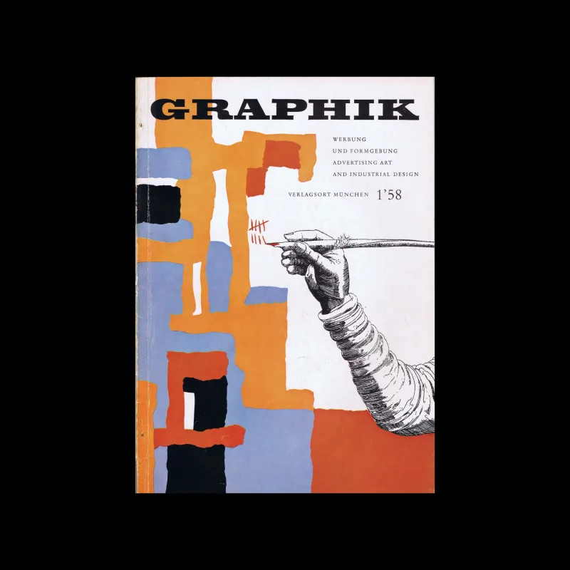 Graphik – Werbung + Formgebung, 01, 1958