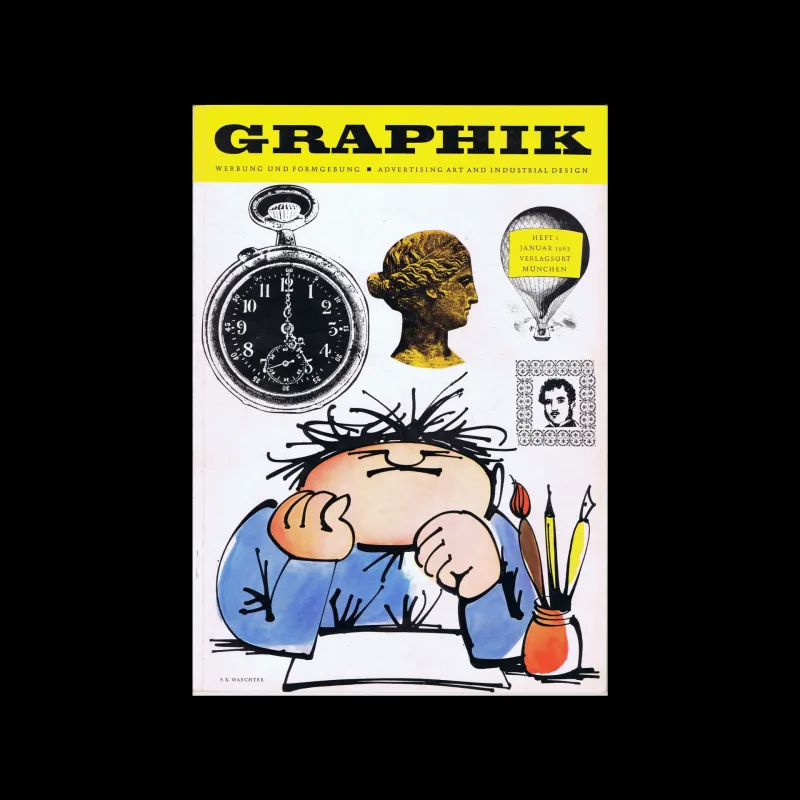 Graphik – Werbung + Formgebung, 01, 1962