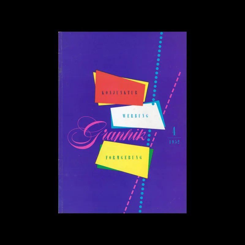 Graphik – Werbung + Formgebung, 04, 1952