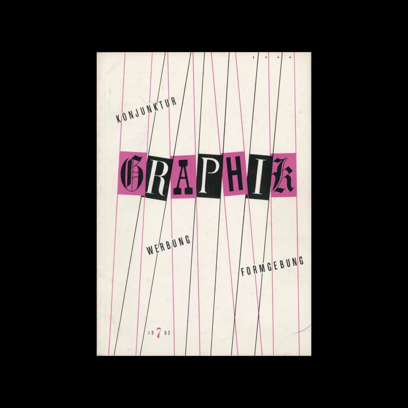 Graphik – Werbung + Formgebung, 07, 1952