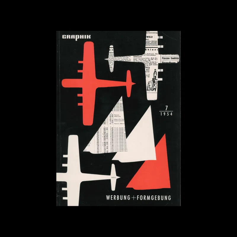 Graphik – Werbung + Formgebung, 07, 1954