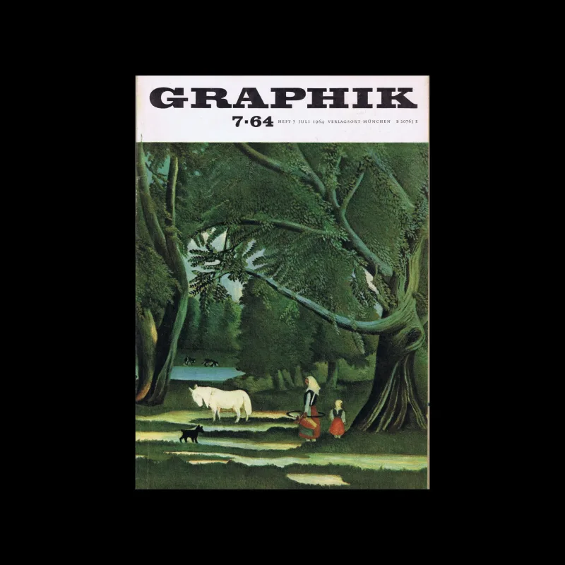Graphik – Werbung + Formgebung, 07, 1964
