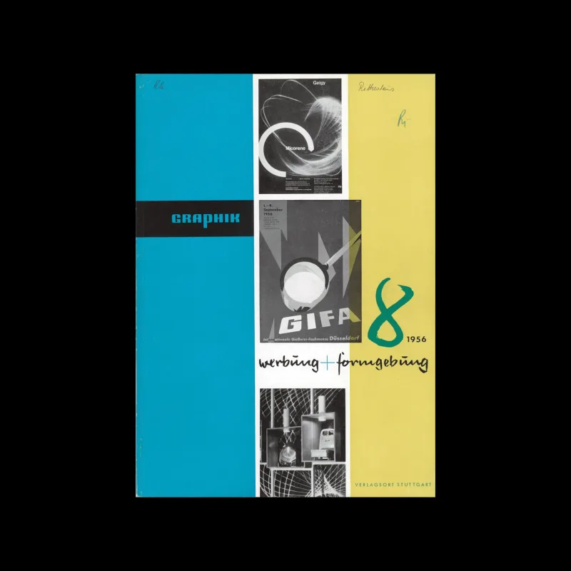 Graphik – Werbung + Formgebung, 08, 1956