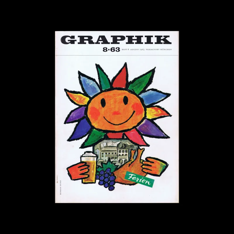 Graphik – Werbung + Formgebung, 08, 1963
