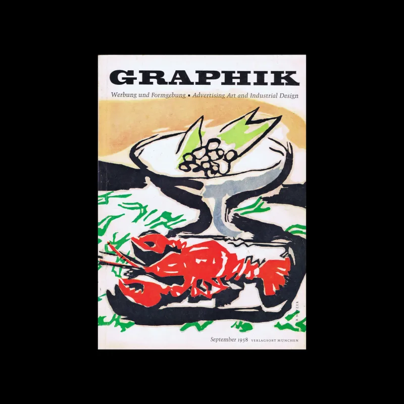 Graphik – Werbung + Formgebung, 09, 1958