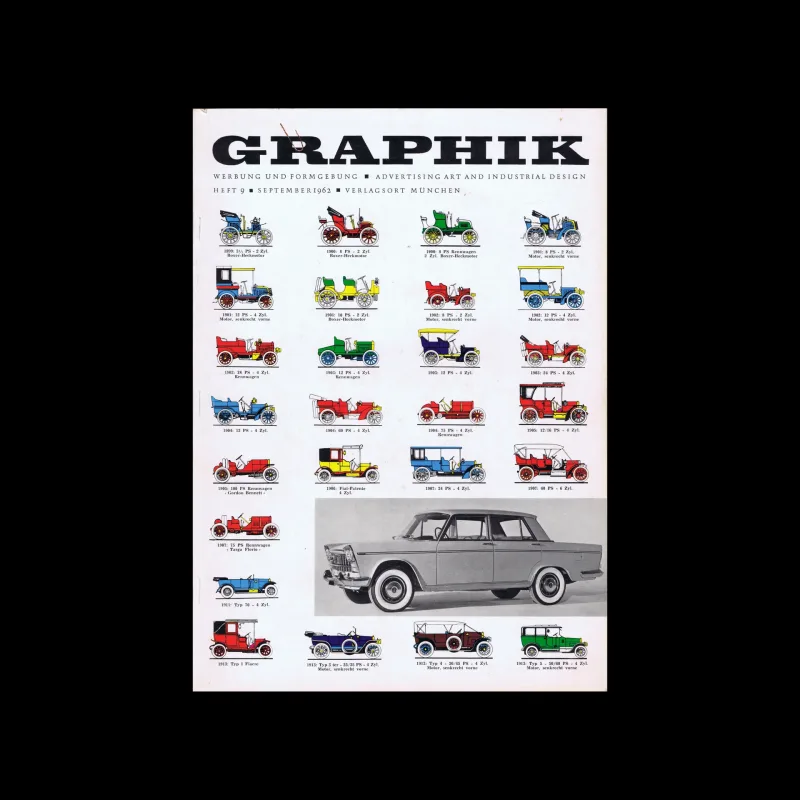 Graphik – Werbung + Formgebung, 09, 1962