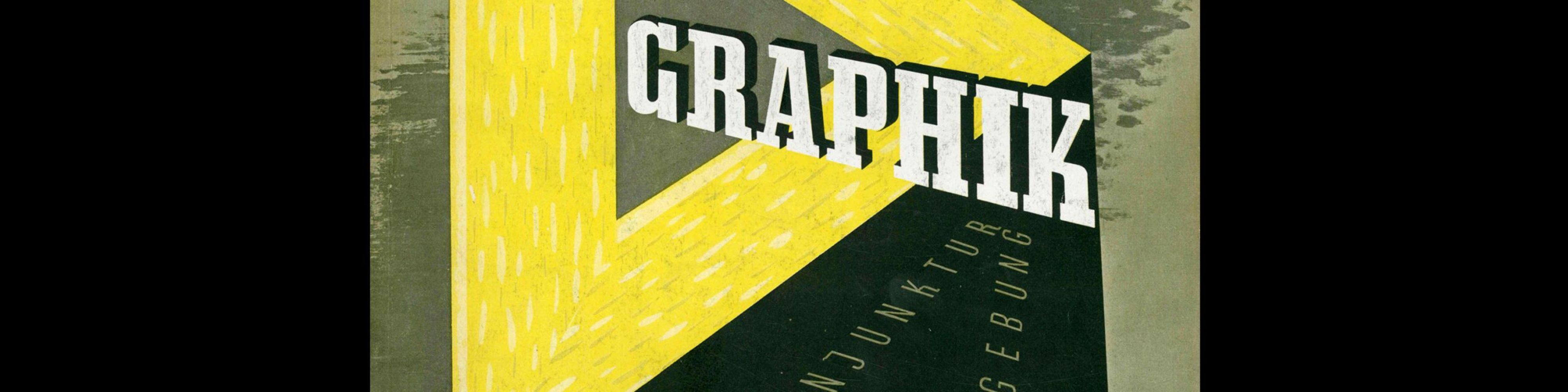 Graphik – Werbung + Formgebung, 10, 1950