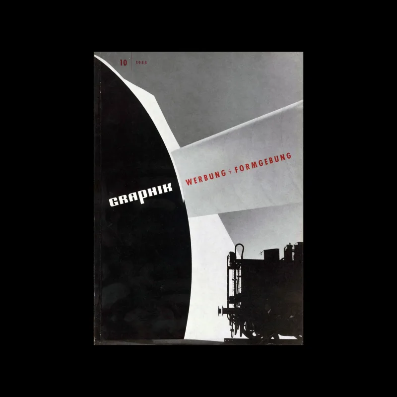 Graphik – Werbung + Formgebung, 10, 1954