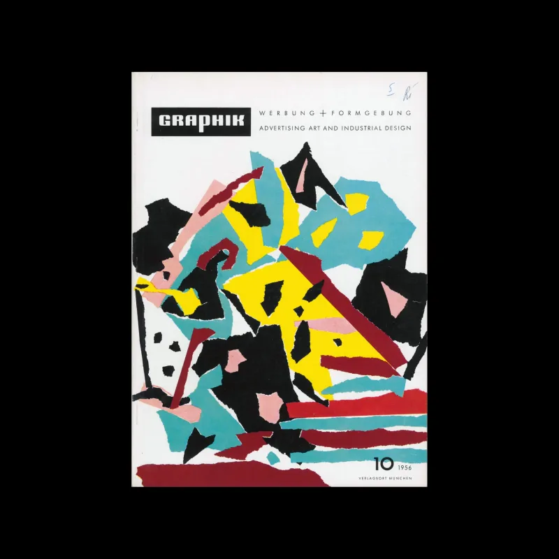 Graphik – Werbung + Formgebung, 10, 1956