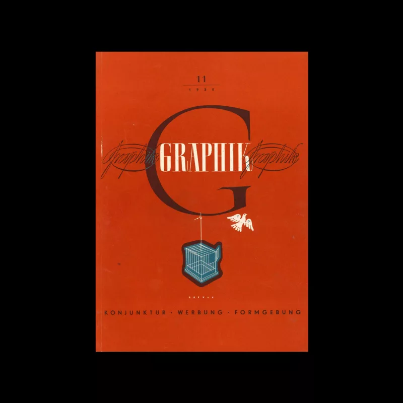 Graphik – Werbung + Formgebung, 11, 1950