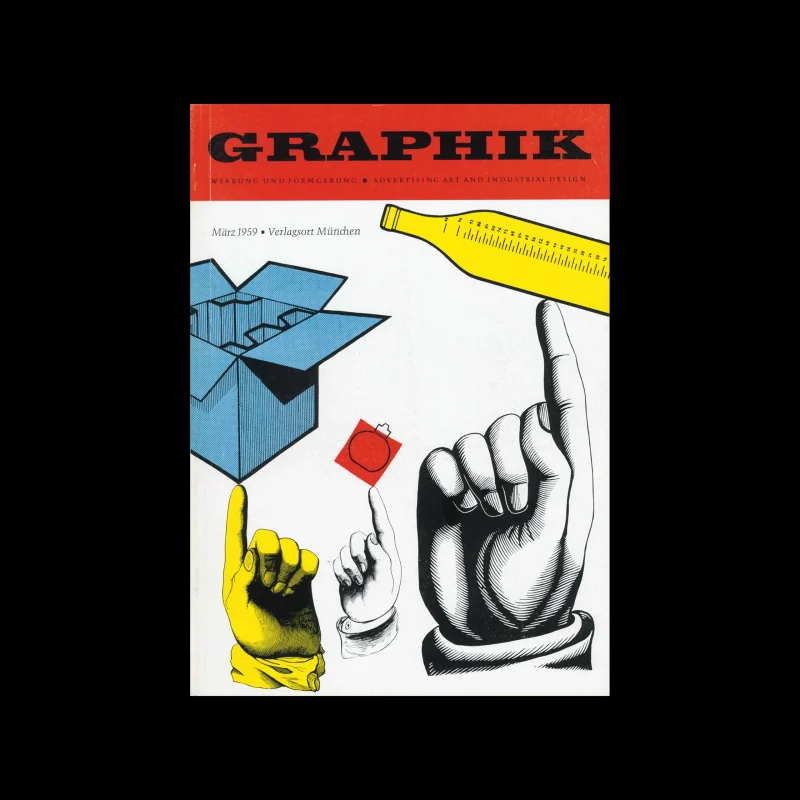 Graphik – Werbung + Formgebung, 3, 1959