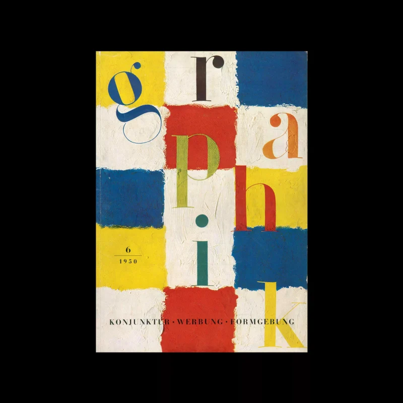 Graphik – Werbung + Formgebung, 6, 1950