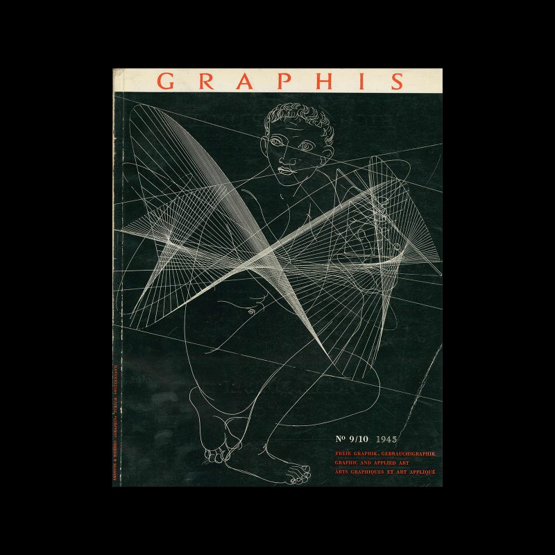 Graphis 09-10, 1945. Cover design by Hans Erni