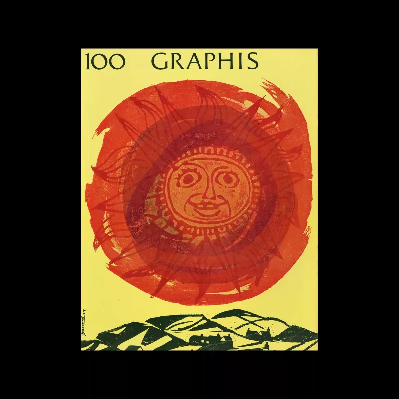 Graphis 100, 1962. Cover design by Antonio Frasconi