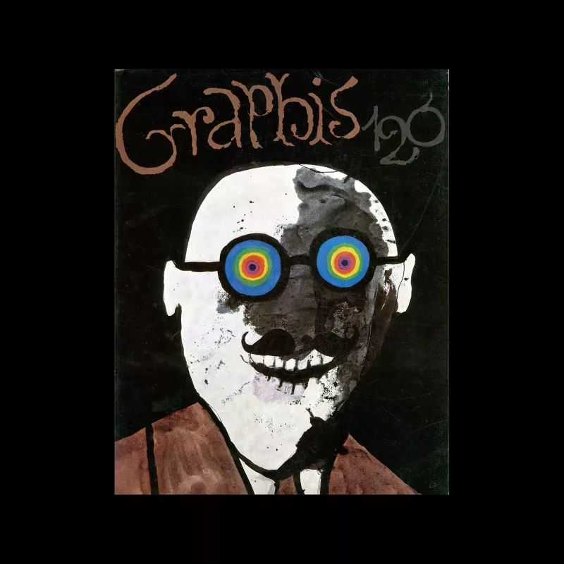 Graphis 120, 1965. Cover design by Tomi Ungerer.