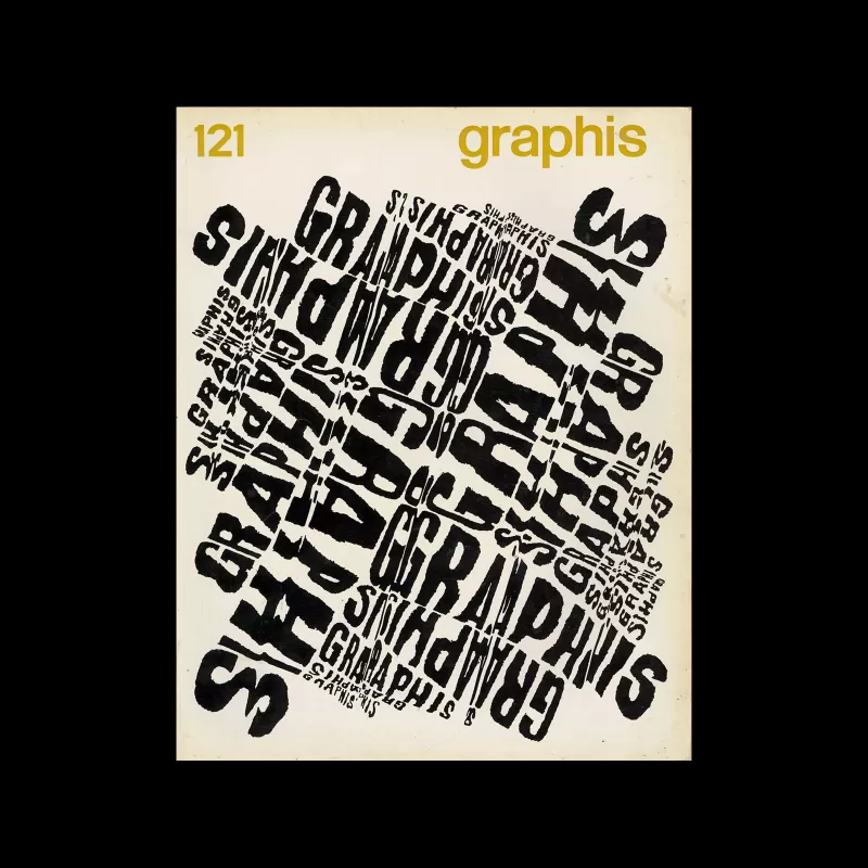 Graphis 121, 1965. Cover design by Eberhard Rensch.