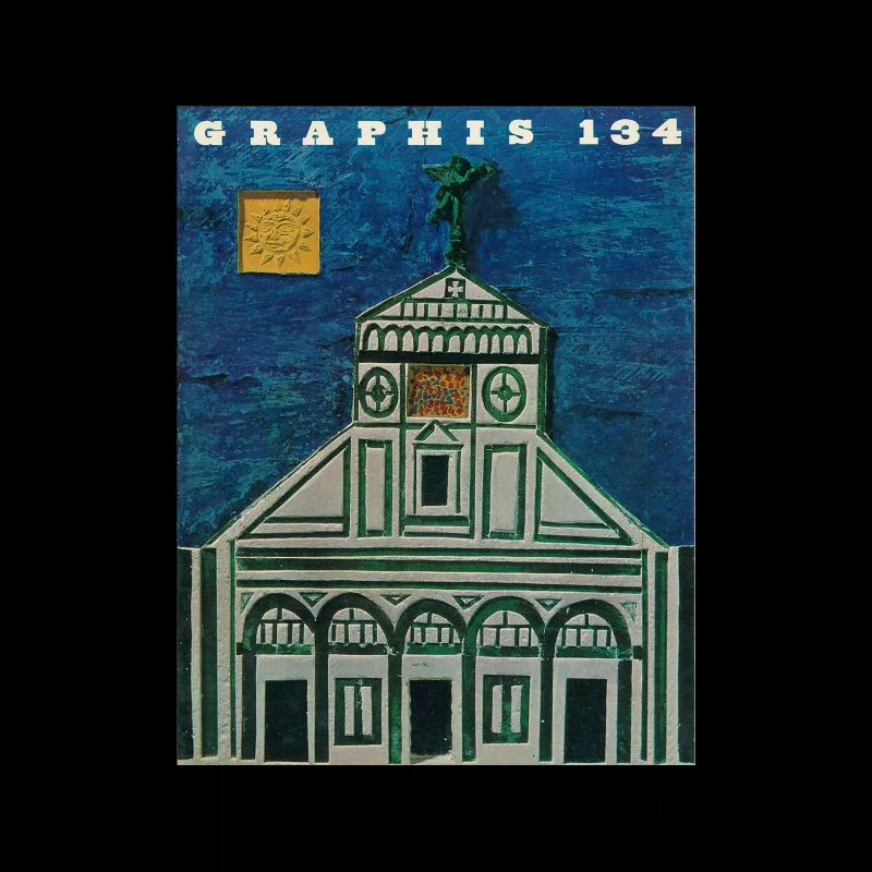 Graphis 134, 1967. Cover design by Antonio Frasconi.