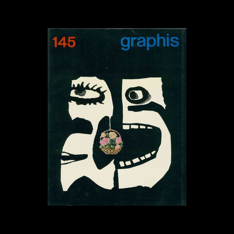 Graphis 145, 1969. Cover design by Jan Lenica.