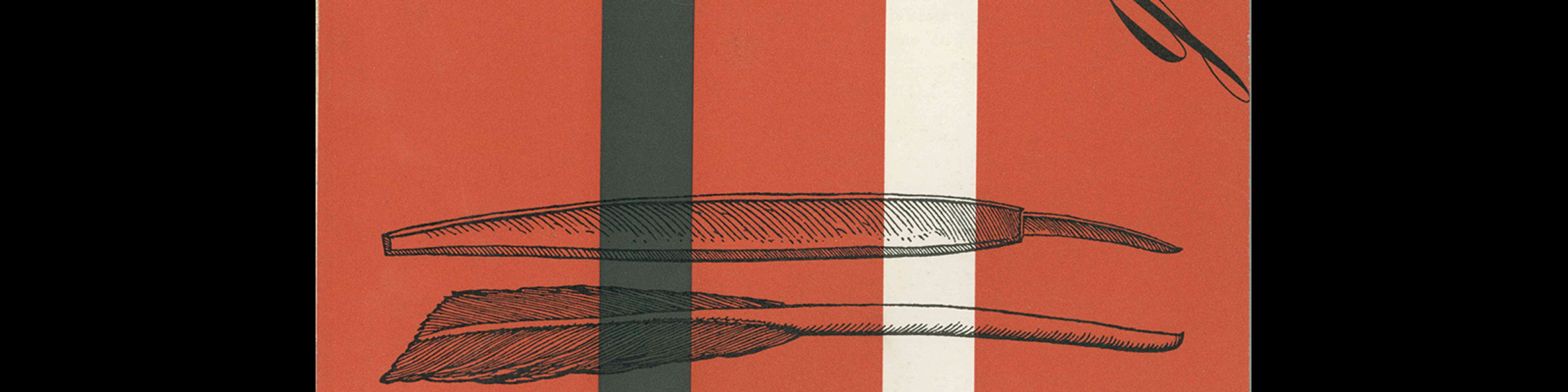 Graphis 15, 1946. Cover design by Paul Sollberger