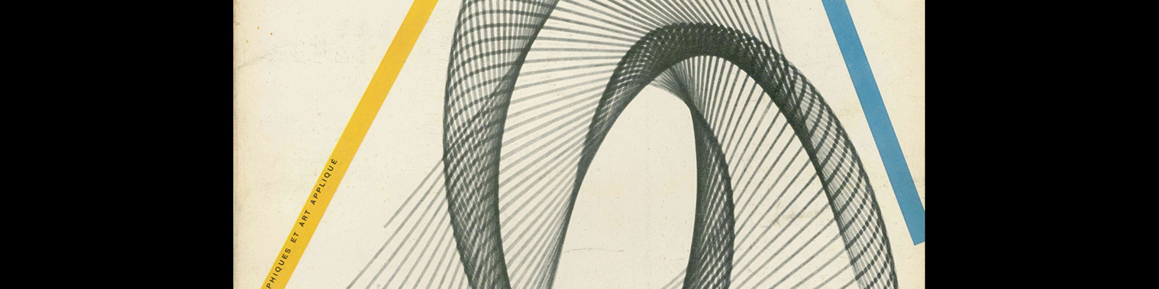Graphis 16, 1946. Cover design by Walter Herdeg