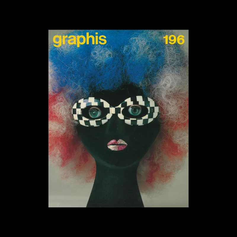 Graphis 196, 1978/79. Cover design by Jacqui Morgan