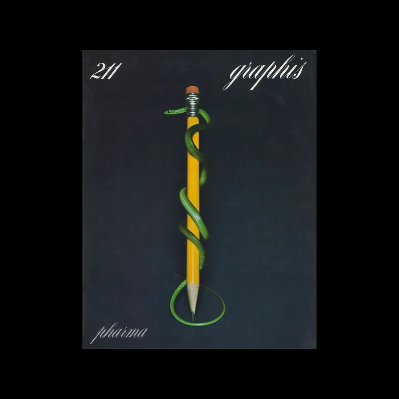 Graphis 211, 1980/81. Cover design by François Robert